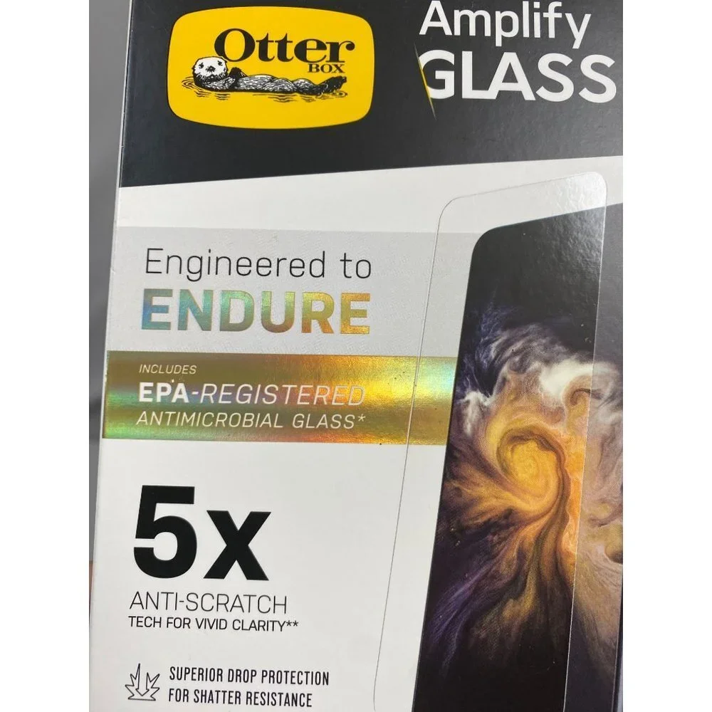 NEW Otterbox Phone Screen Protector iPhone 2021 Large + Large Pro Amplify Glass